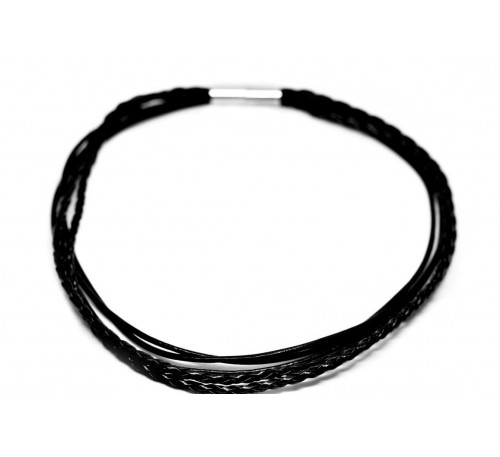 BOHO Multi Strands Necklace / Bracelet - Black (LBN-903044)