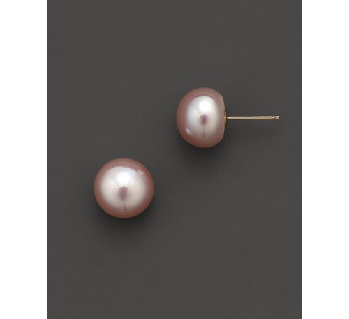 12-13 mm Pearl Sterling stud Earrings (ER-905095)