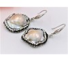 Baroque Pearl with Swarovski Earrings (ER-907506)