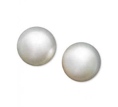 8-9 mm Pearl Sterling Silver Stud Earrings (ER-905089)