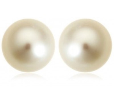 12-13 mm Freshwater Cultured Pearl Stud Earrings (ES0031)