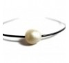 Organic Single Pearl Necklace (LN-903529)