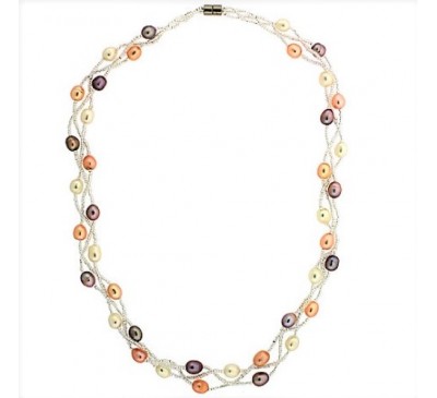 Classic Triple Strands Necklace (PN-903511)