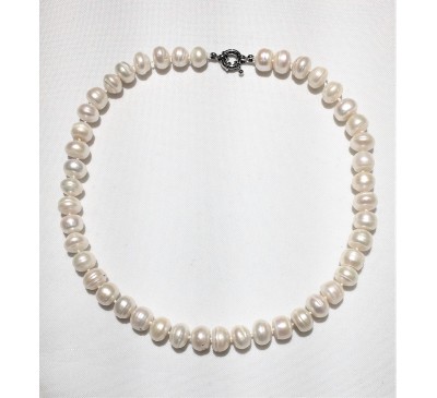 Classic Rondell Pearl Necklace (PN-903535)