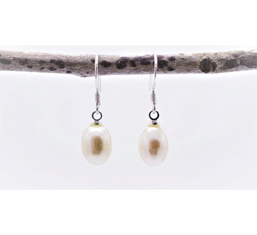 Single Pearl Hook Earrings (ER-905017)
