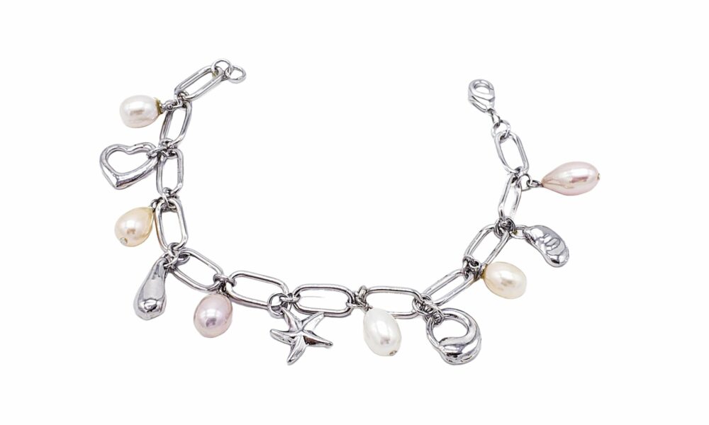 Pearl Charms Bracelet (BA-200621)
