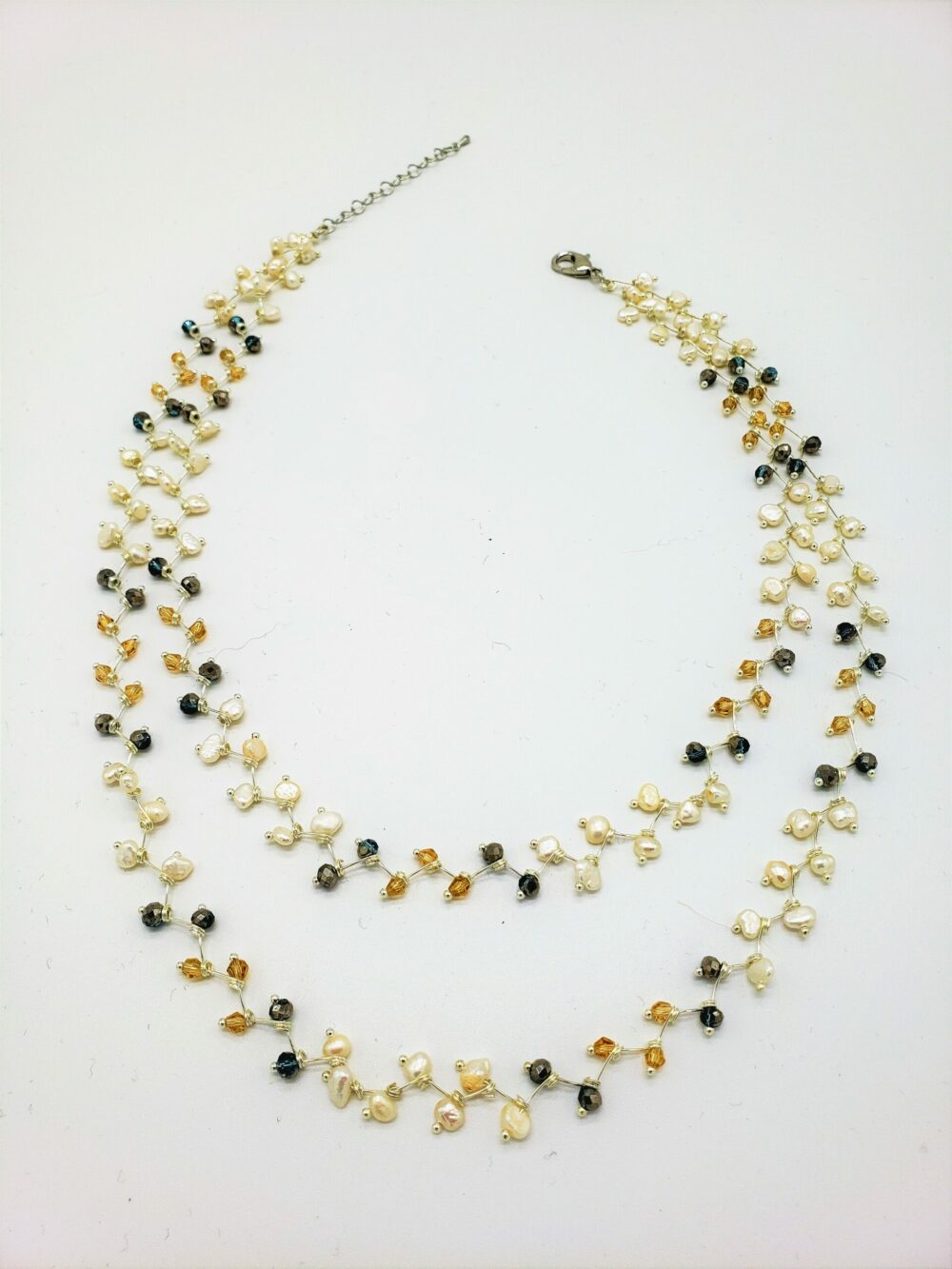 Galaxy Seed Pearl Necklace (NLM-3301-30)