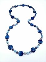 Hand-painted Multi Color Long Necklace (PN-190312)