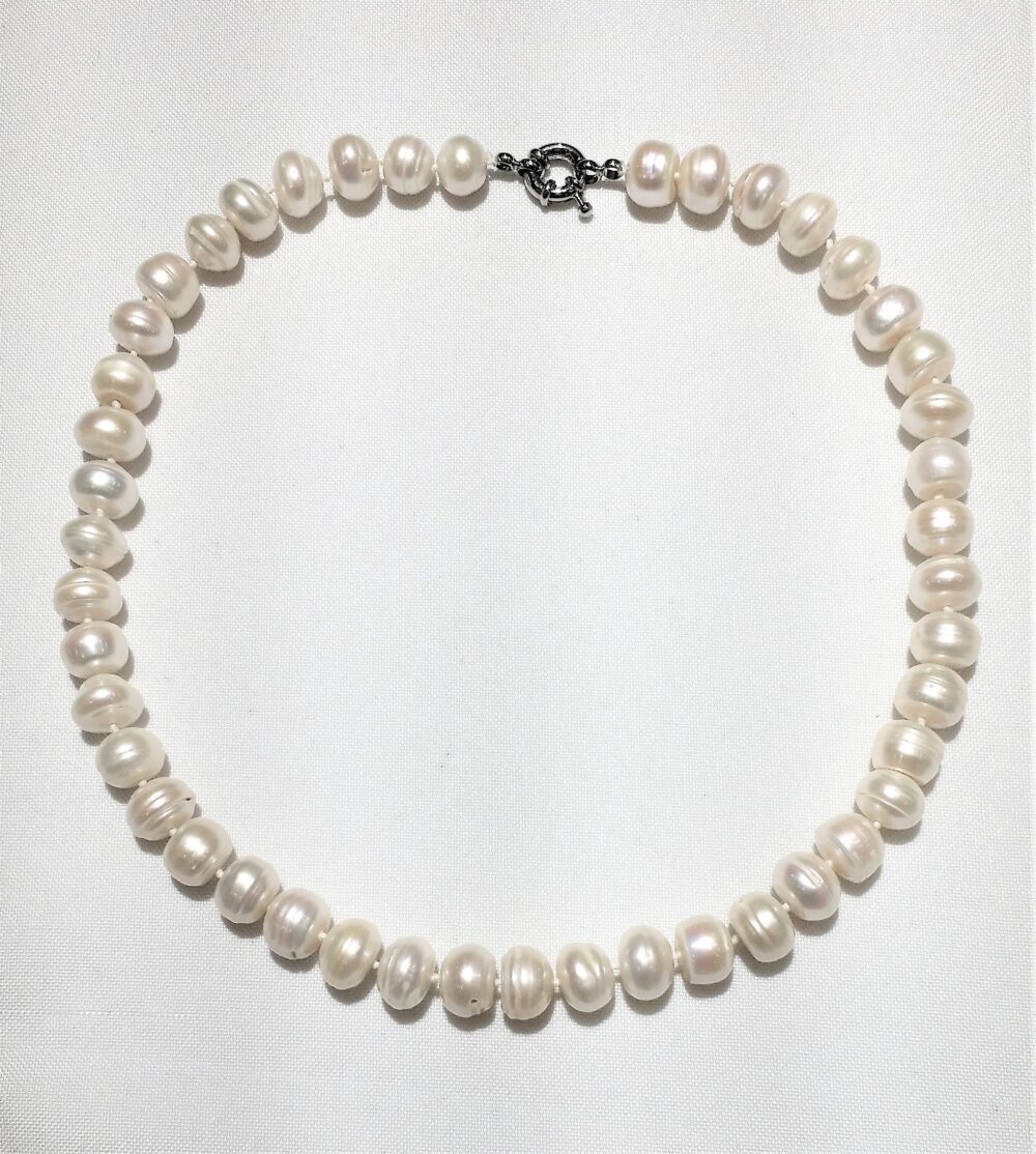Classic Rondell Pearl Necklace (PN-903535)
