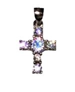 Kids Swarovski Sterling Silver Cross (SP-903319)