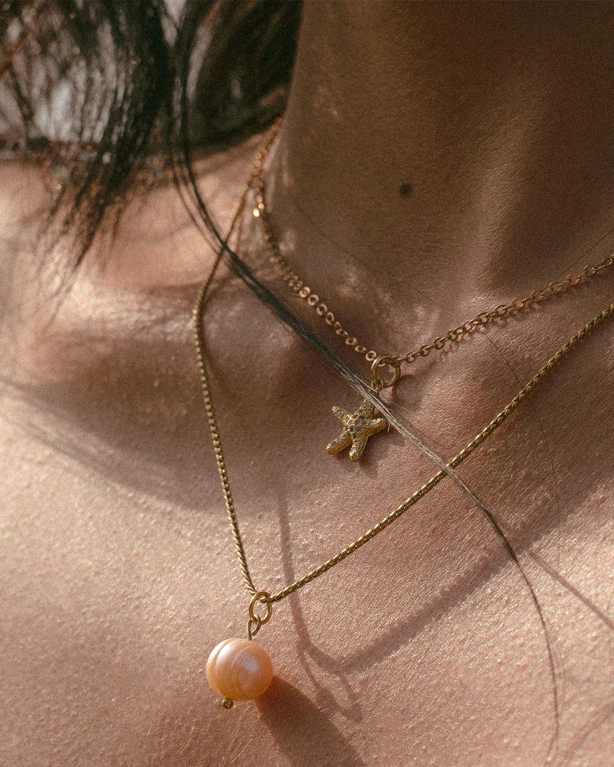 Freshwater cultured pearl single pendant